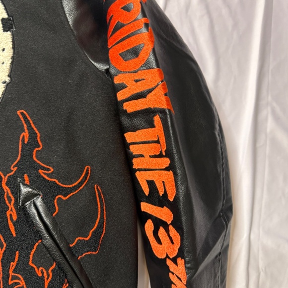 Civil Regime x Friday the 13th Varsity Jacket Medium OS - Picture 4 of 8